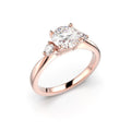 Festive Megan timanttisormus 1,14 ct punakulta