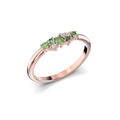 Festive Nadja Green Timanttisormus 0,03 ct punakulta