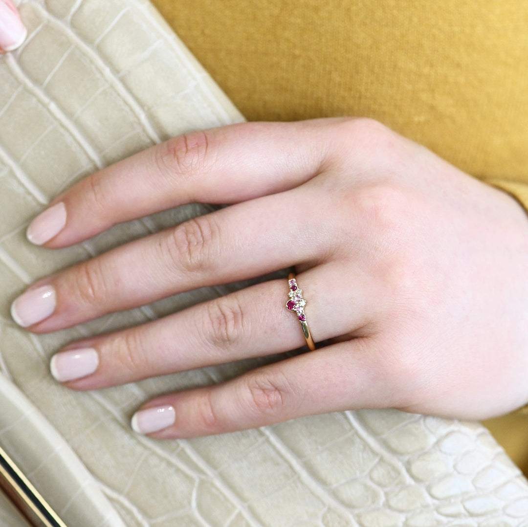 Nelly Pink Sormus - 14k punakulta
