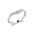 Festive Nelly Side 0,11 ct timanttisormus valkokulta