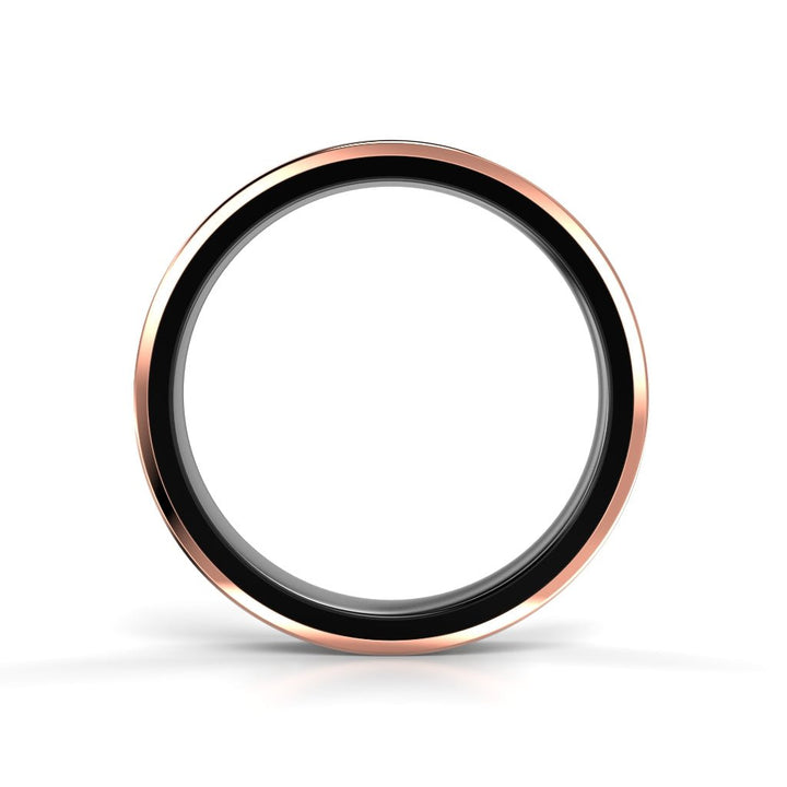 Nexus Nox 6 mm - 14k Punamusta