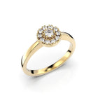 Festive Olivia 0,17 ct timanttisormus keltakulta
