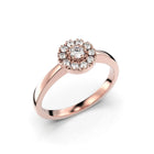 Festive Olivia 0,17 ct timanttisormus punakulta