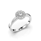 Festive Olivia 0,17 ct timanttisormus valkokulta