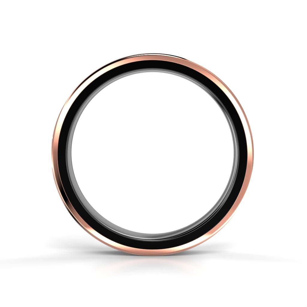 Routa Nox 6 mm - 14k Punamusta