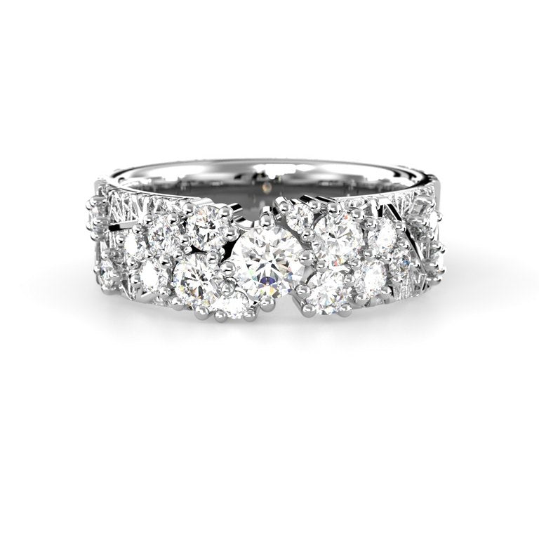 Festive Routa Rakka Grand 0,86 ct timanttisormus 663-086 valkokulta, etukuva