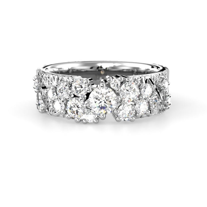 Festive Routa Rakka Grand 0,86 ct timanttisormus 663-086 valkokulta, etukuva