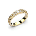 Festive Routa Rakka Kaita timanttisormus keltakulta 0,23 ct