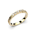 Festive Routa Tieva timanttisormus keltakulta 0,15 ct