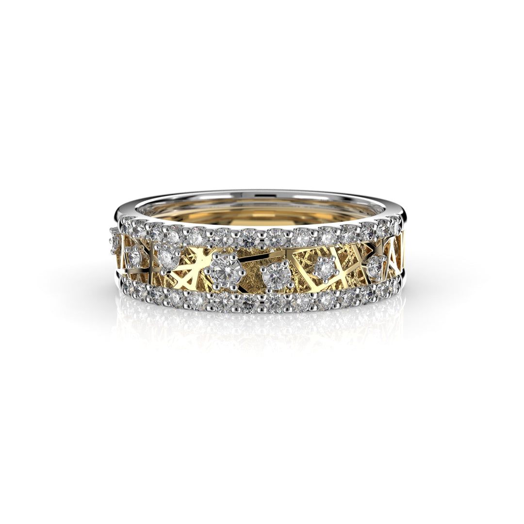 Routa Timanttisormus 3,0 mm/0,11 ct - 14k keltakulta