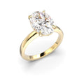 Festive Selena laboratoriotimanttisormus 3,00 ct keltakulta