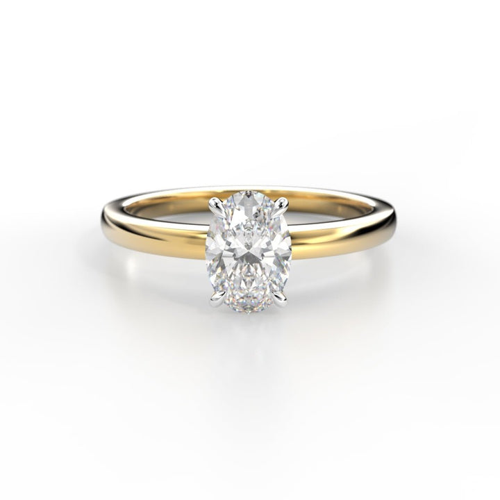 Timanttisormus Selena 0,70 ct - 14k keltakulta
