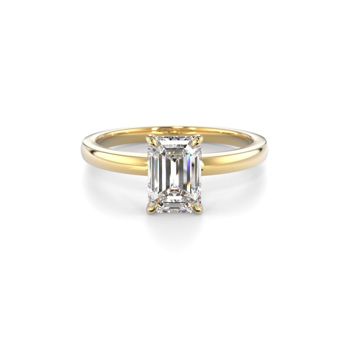 Festive Serena 1,00 ct timanttisormus keltakulta, etukuva