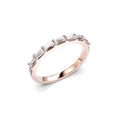 Festive Serena Band rivitimanttisormus 0,35 ct punakulta