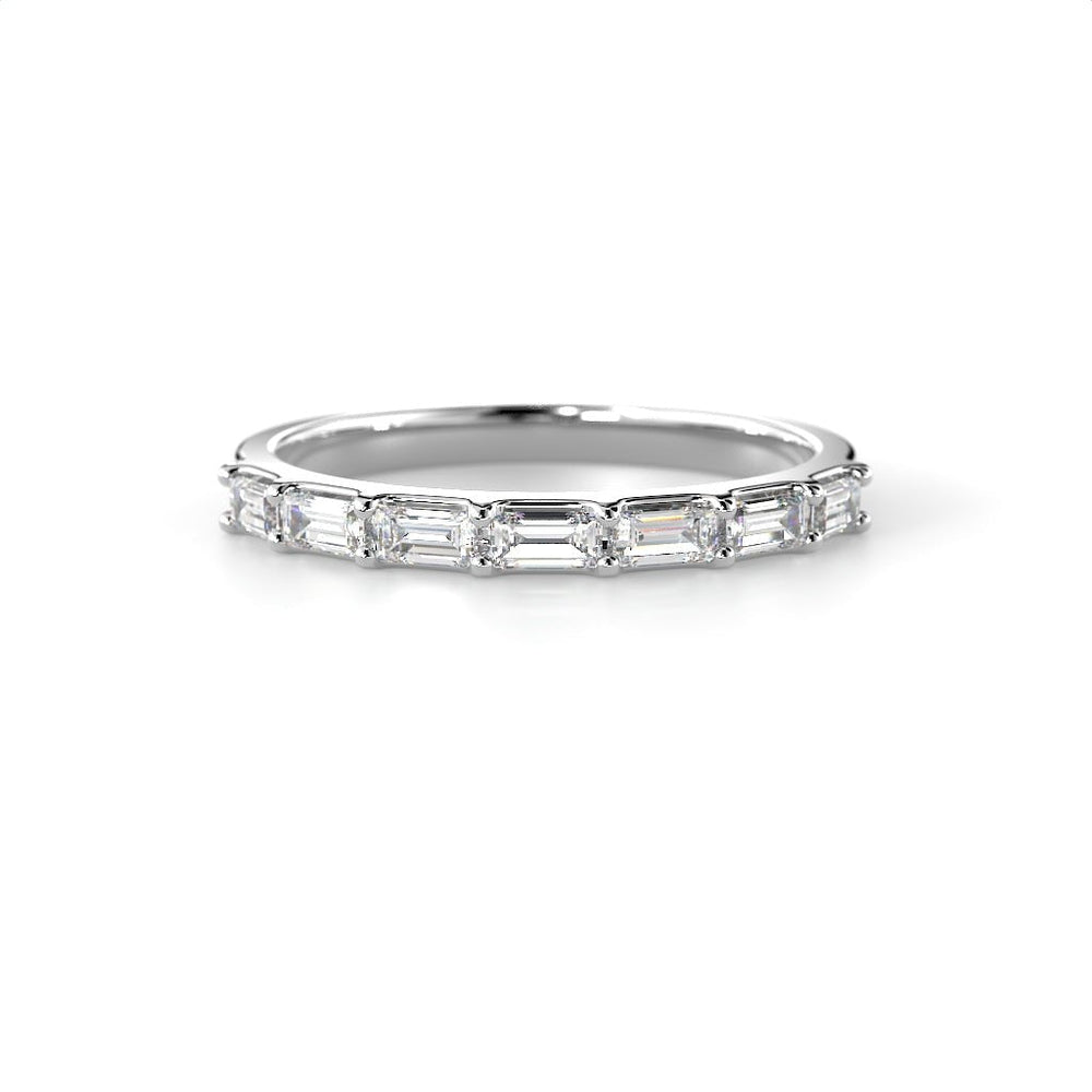 Festive Serena Band rivitimanttisormus 0,35 ct valkokulta edestä