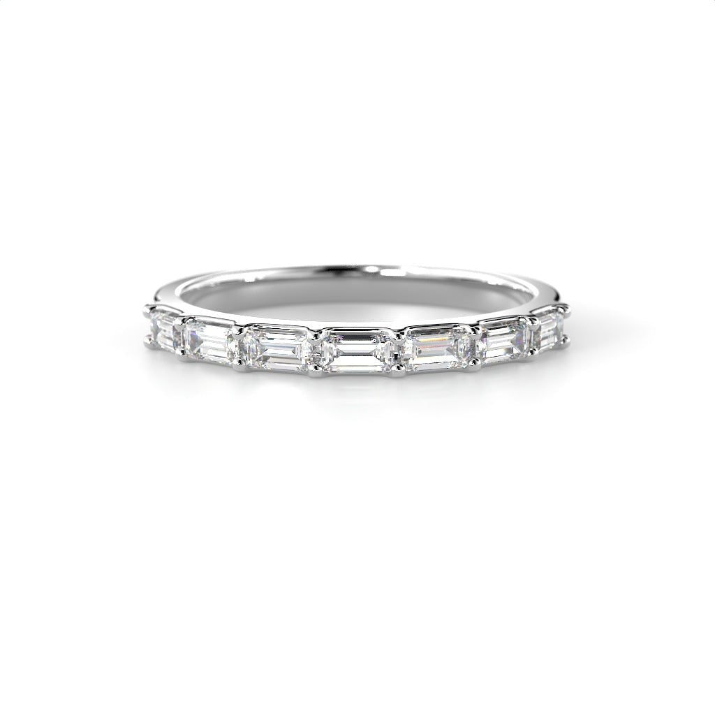 Festive Serena Band rivitimanttisormus 0,35 ct valkokulta edestä
