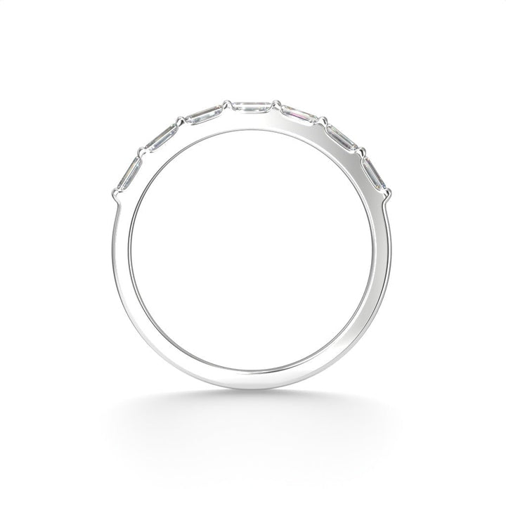Festive Serena Band rivitimanttisormus 0,35 ct valkokulta sivulta