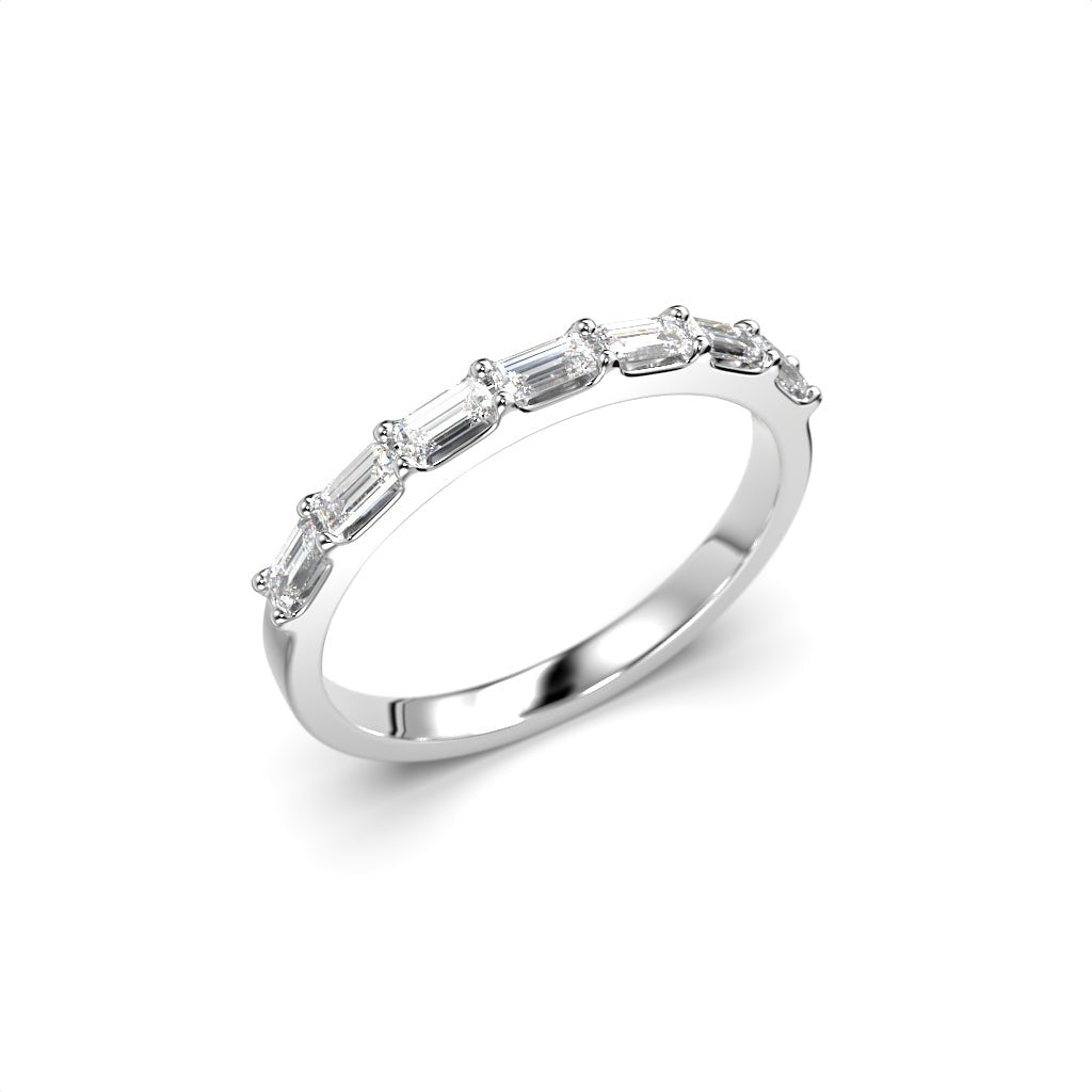Festive Serena Band rivitimanttisormus 0,35 ct valkokulta