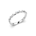 Festive Serena Band rivitimanttisormus 0,35 ct valkokulta