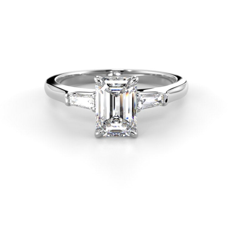 Festive Serena Trilogy 1,20 ct timanttisormus 757-120 valkokulta, etukuva