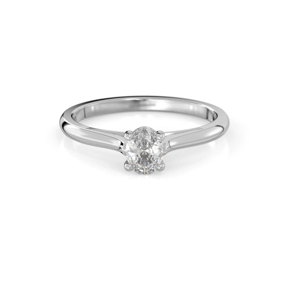 Festive Sesilia 0,30 ct timanttisormus valkokulta – tuotekuva 3