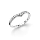 Festive Juliette Side 0,15ct timanttisormus valkokulta 731-015