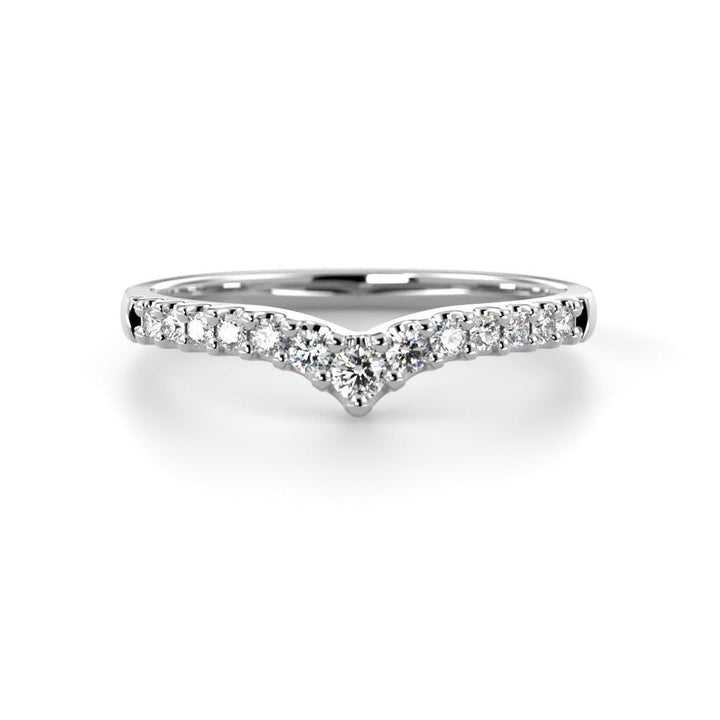Festive Juliette Side 0,15ct timanttisormus valkokulta 731-015 – tuotekuva 2