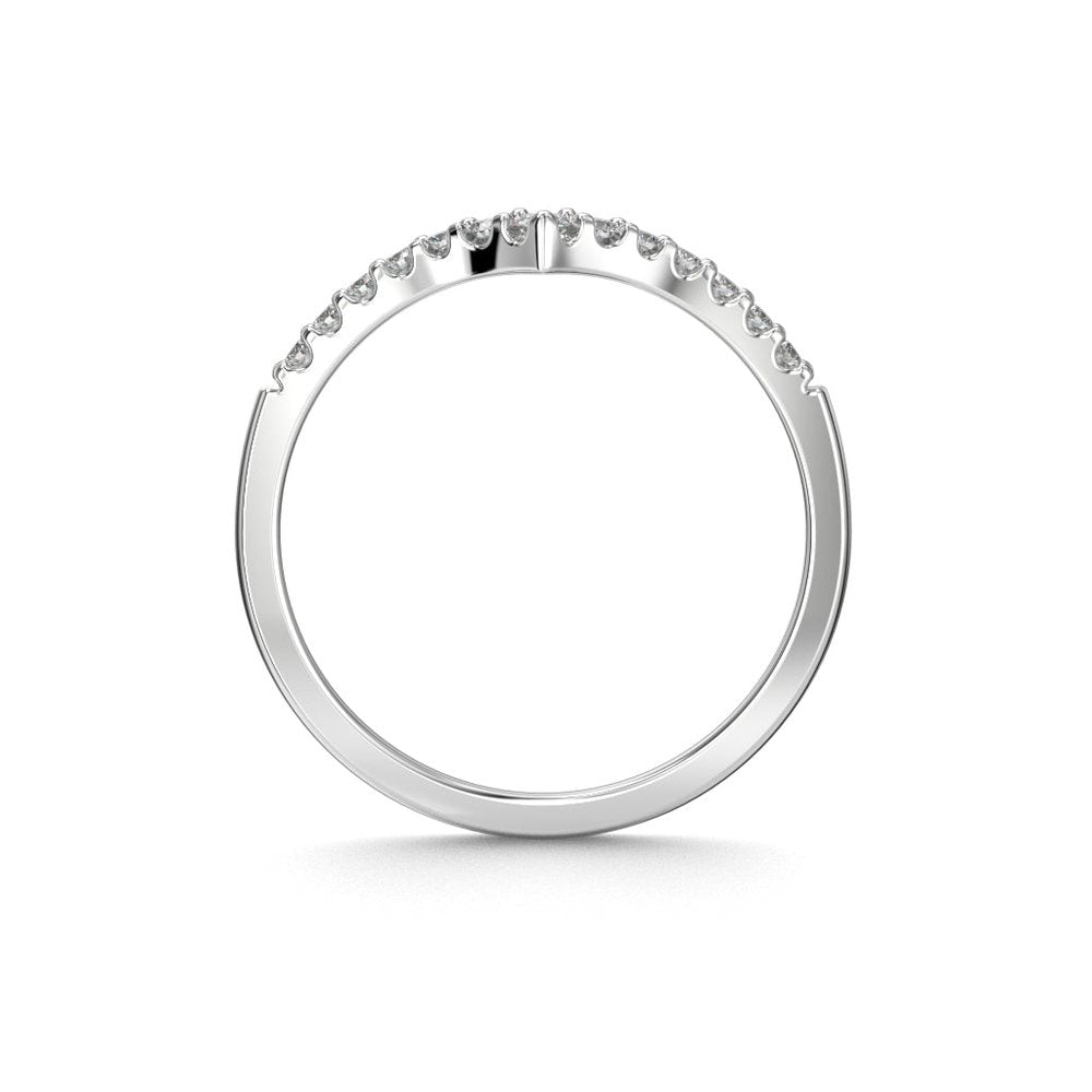 Festive Juliette Side 0,15ct timanttisormus valkokulta 731-015 – tuotekuva 3