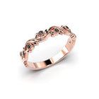 Festive Feeniks Siro Black 0,06 ct timanttisormus punakulta