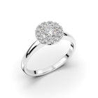 Festive Isabella 0,42 ct timanttisormus valkokulta 594-042