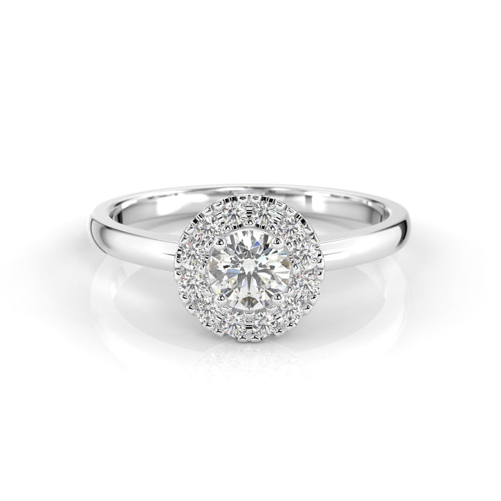 Festive Isabella 0,42 ct timanttisormus valkokulta 594-042 – tuotekuva 2