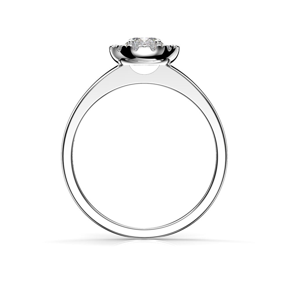 Festive Isabella 0,42 ct timanttisormus valkokulta 594-042 – tuotekuva 3