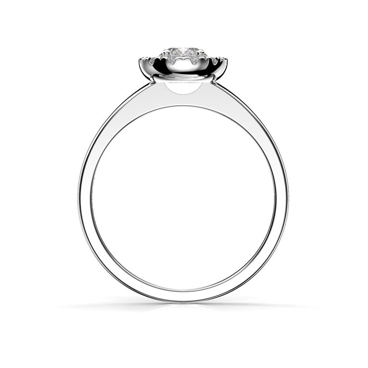 Festive Isabella 0,42 ct timanttisormus valkokulta 594-042 – tuotekuva 3