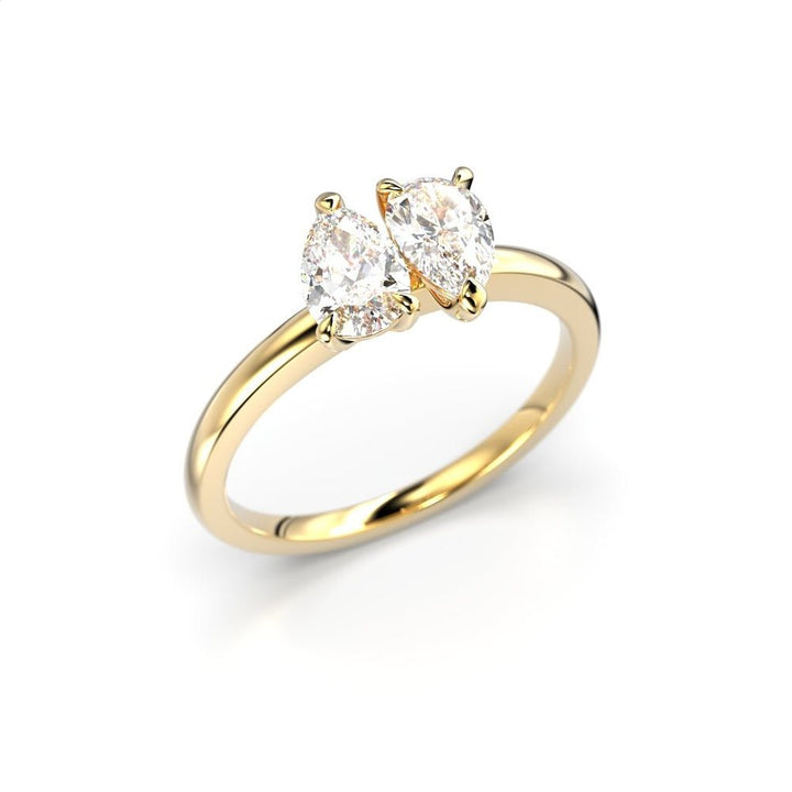 Festive Mila Petite 0,60 ct timanttisormus keltakulta 791-060 – tuotekuva