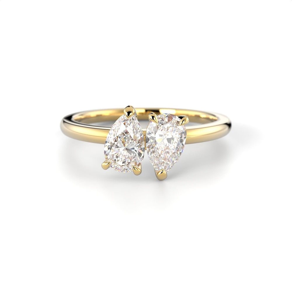 Festive Mila Petite 0,60 ct timanttisormus keltakulta 791-060 – tuotekuva 2
