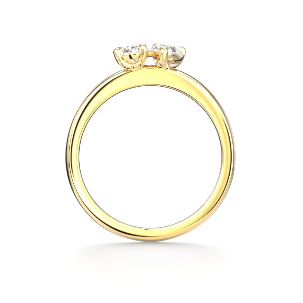 Festive Mila Petite 0,60 ct timanttisormus keltakulta 791-060 – tuotekuva 3