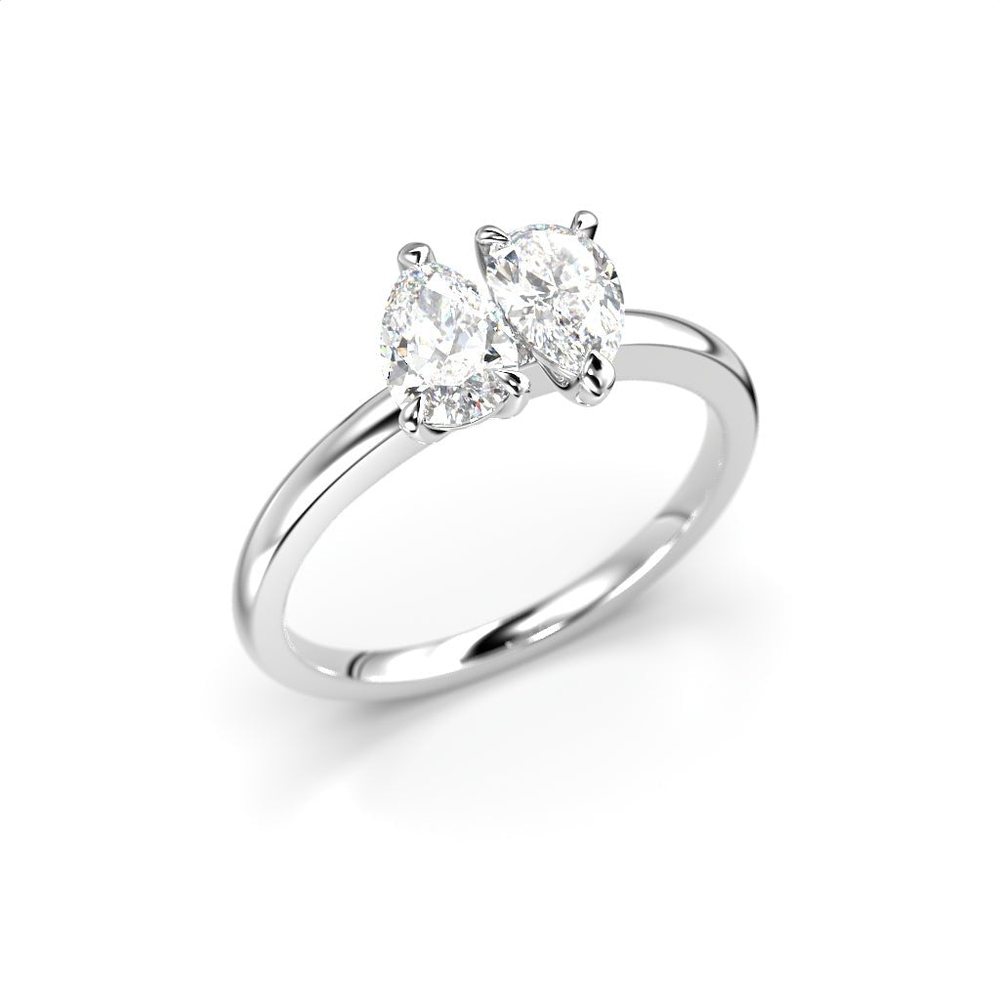 Festive Mila Petite 0,60 ct timanttisormus valkokulta 791-060 – tuotekuva