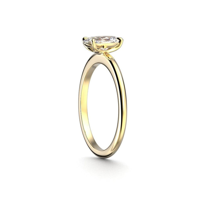 Festive Selena Light 1,00 ct timanttisormus keltakulta 784-100 – tuotekuva 4