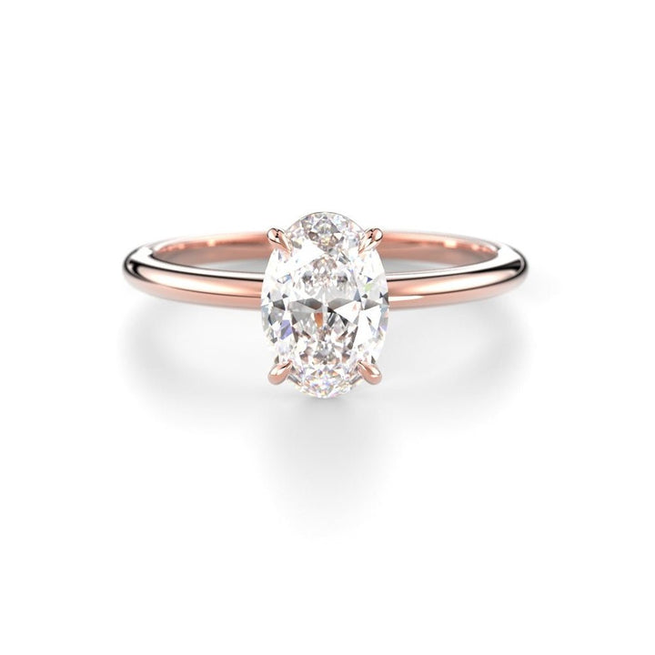 Festive Selena Light 1,00 ct timanttisormus punakulta 784-100 – tuotekuva 2