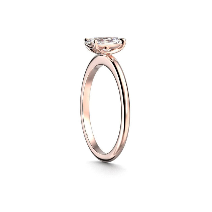 Festive Selena Light 1,00 ct timanttisormus punakulta 784-100 – tuotekuva 4