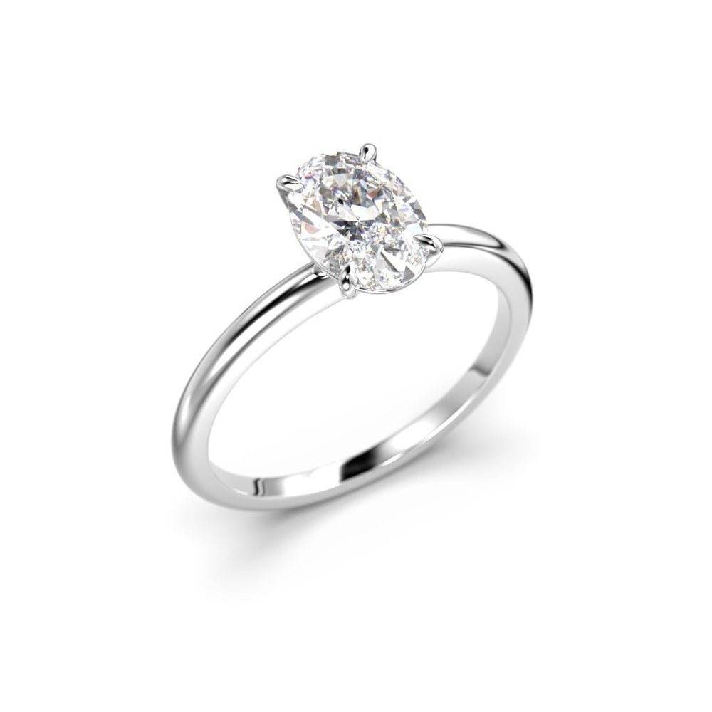 Festive Selena Light 1,00 ct timanttisormus valkokulta 784-100 – tuotekuva