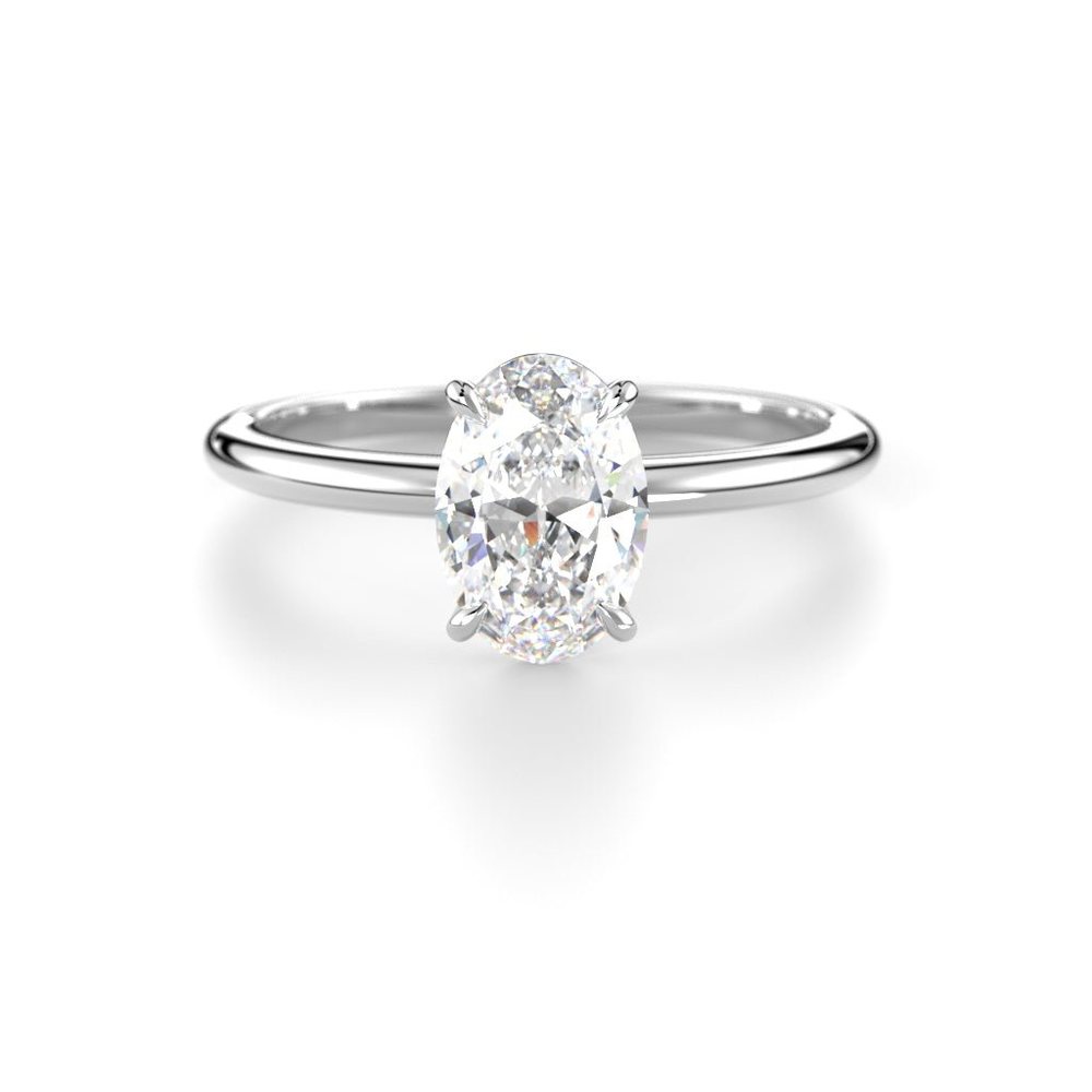 Festive Selena Light 1,00 ct timanttisormus valkokulta 784-100 – tuotekuva 2