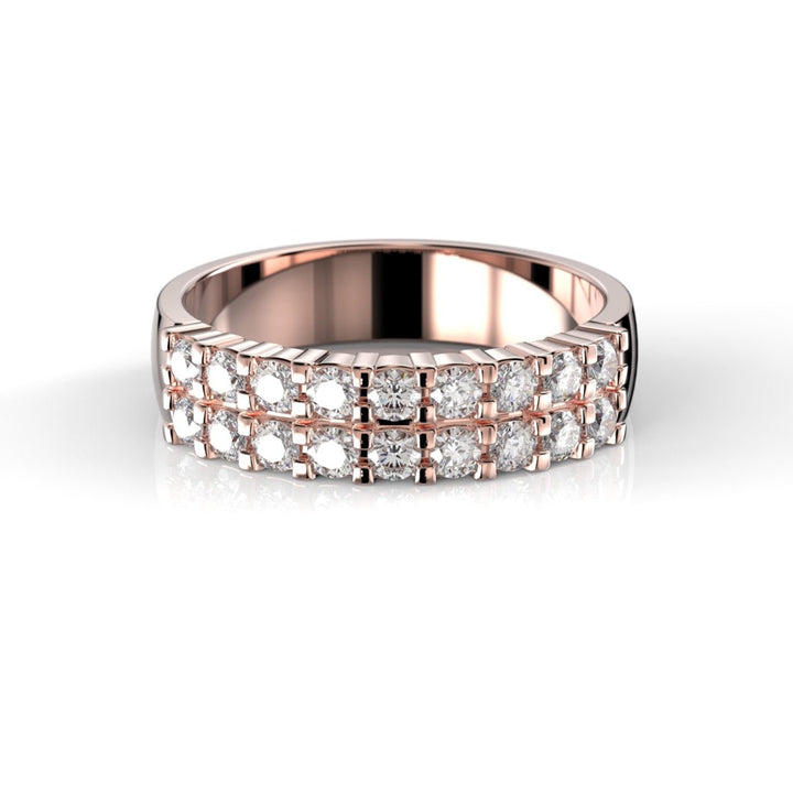 Timanttisormus Sophia Double 0,54 ct - 14k punakulta