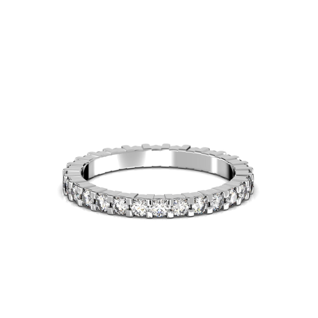 Timanttisormus Sophia Allianssi 0,90 ct - 14k valkokulta