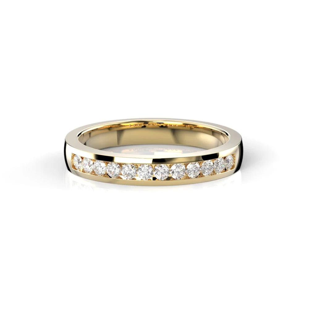 Festive Venice 0,24 ct timanttisormus keltakulta – tuotekuva 3
