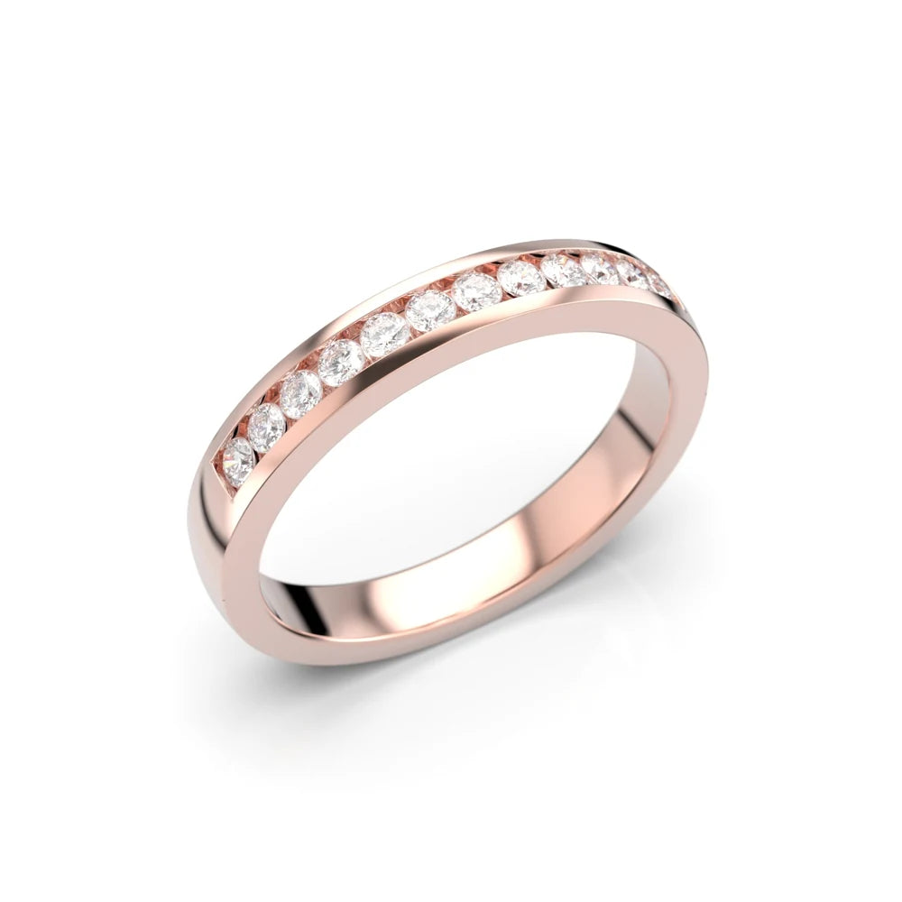 Festive Venice 0,24 ct timanttisormus punakulta – tuotekuva 1