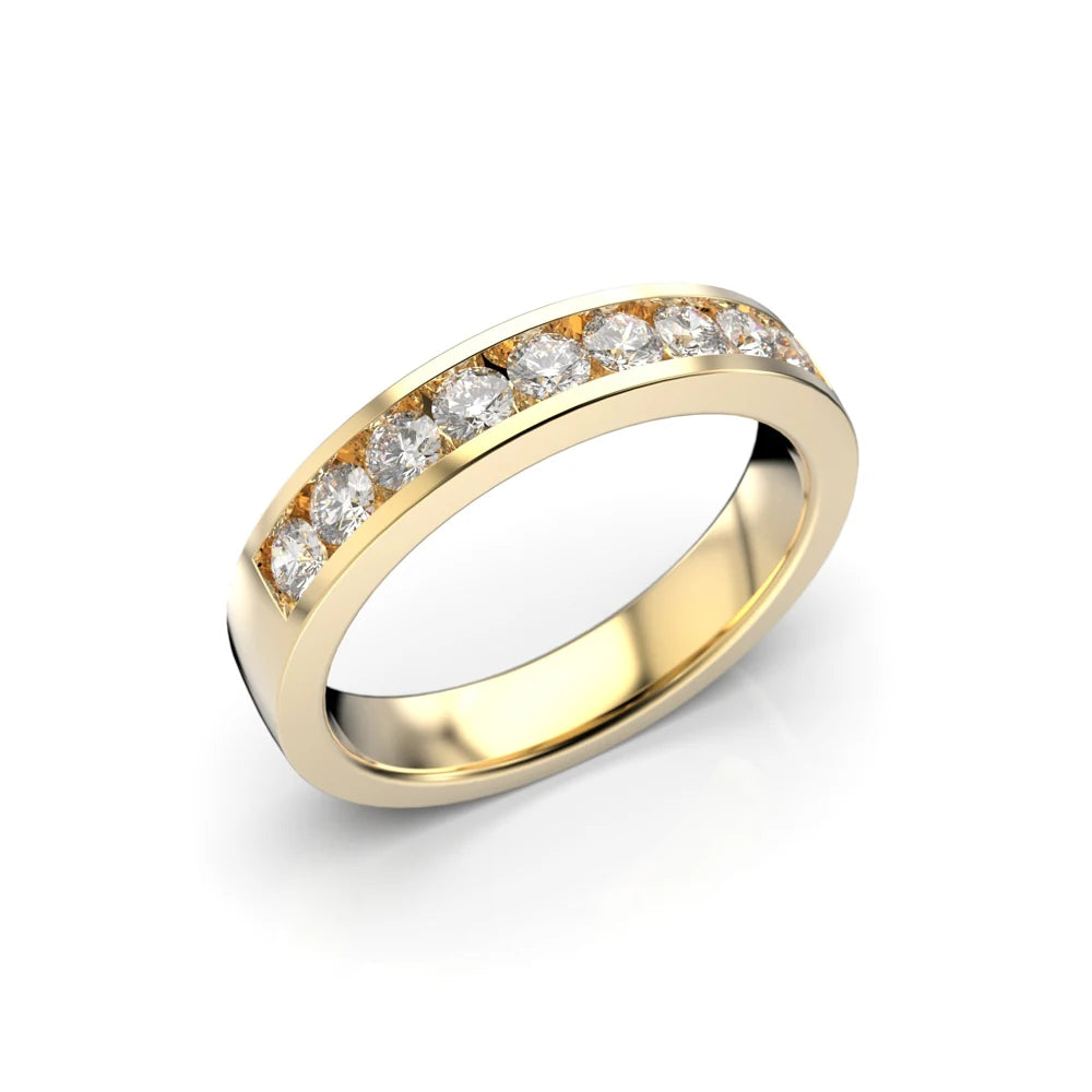 Festive Venice 0,45 ct timanttisormus keltakulta – tuotekuva 1