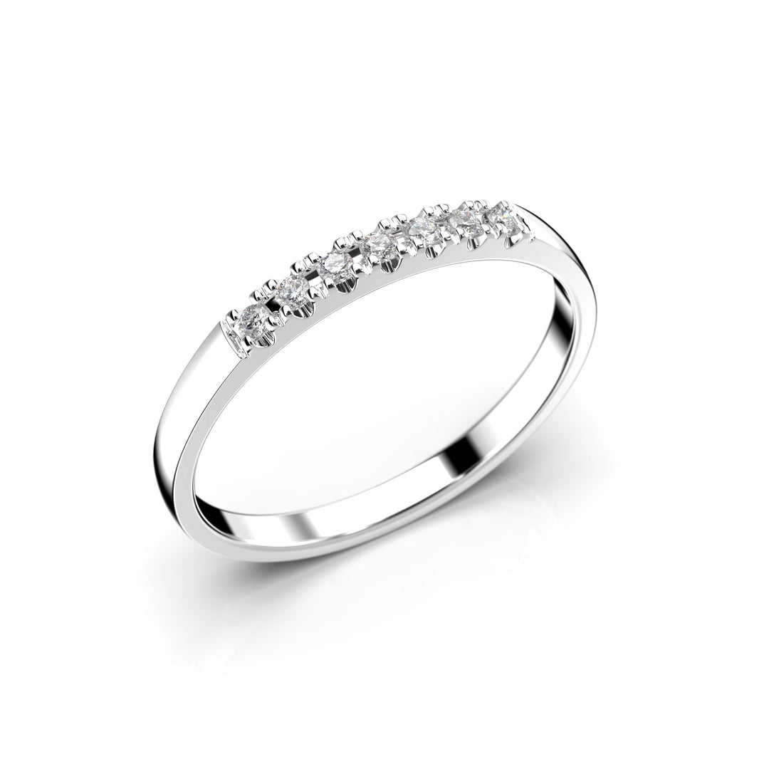 Festive Victoria 433-007 0,07 ct timanttisormus valkokulta