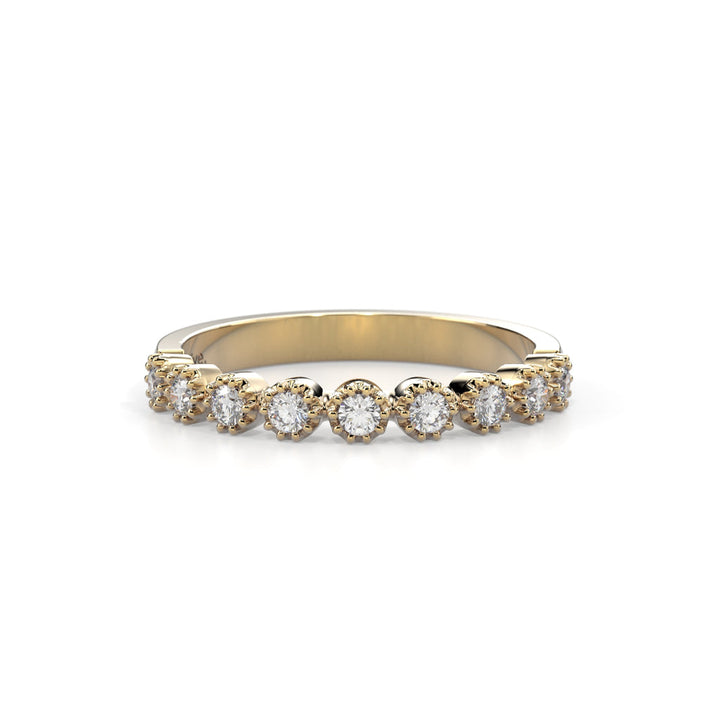 Festive Anna Timanttisormus 0,18 ct keltakulta