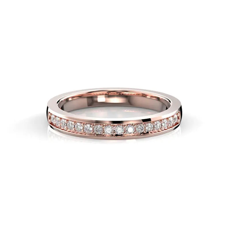 Festive Ariel Timanttisormus 0,16 ct punakulta